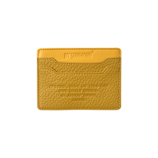 Daily Bread Cardholder - Yellow