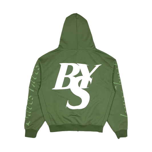 Prayer Dept Hoodie - Matcha Green