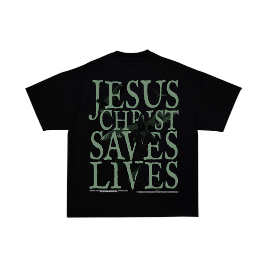 JCSL T-Shirt - Money Green (Black)