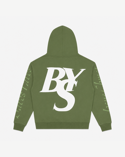 Prayer Dept Hoodie - Matcha Green