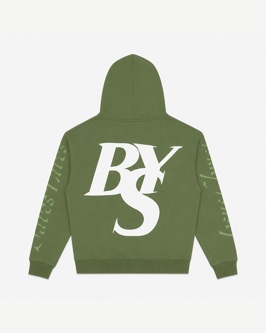 Prayer Dept Hoodie - Matcha Green