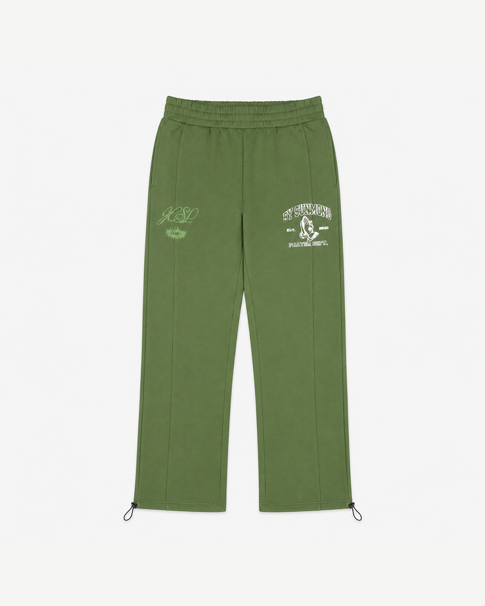 Prayer Dept Joggers - Matcha Green