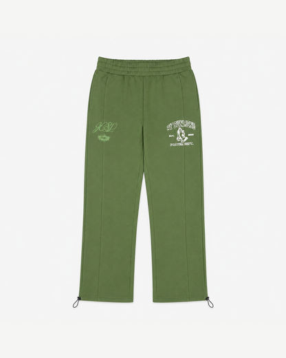 Prayer Dept Joggers - Matcha Green