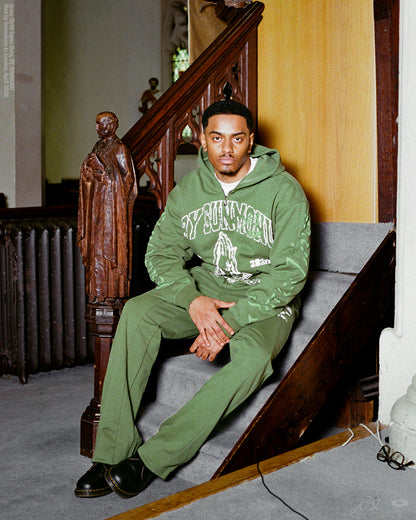 Prayer Dept Joggers - Matcha Green