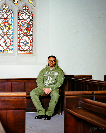 Prayer Dept Joggers - Matcha Green