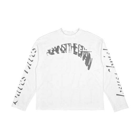 Waffle Knit Long Sleeve - White (v2)